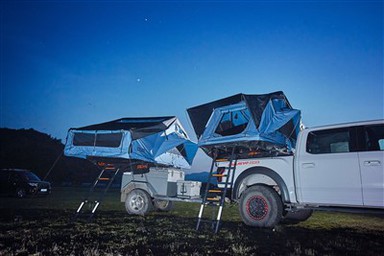 خيمة ذات سقف علوي صلب 4 أشخاص